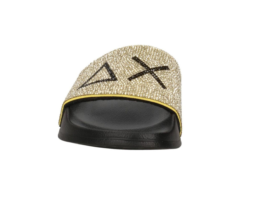 Slippers strass beach donna Sun68 1143 nero/oro DS26SU26 X36211