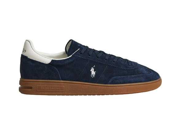 Sneaker Polo Ralph Lauren Bedford in pelle scamosciata navy blu/bianco US26PO05 809978008001