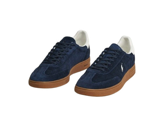 Sneaker Polo Ralph Lauren Bedford in pelle scamosciata navy blu/bianco US26PO05 809978008001