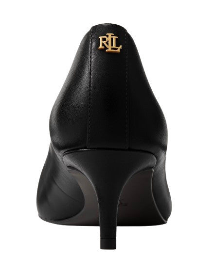 Scarpe donna Lauren Ralph Lauren Decolletè Adrienne suede black DS26RL01 802P09030001