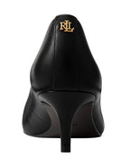 Scarpe donna Lauren Ralph Lauren Decolletè Adrienne suede black DS26RL01 802P09030001