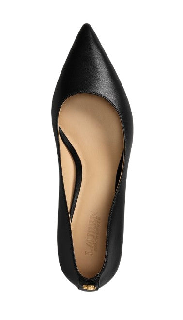 Scarpe donna Lauren Ralph Lauren Decolletè Adrienne suede black DS26RL01 802P09030001