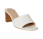 Sandalo Lauren Ralph Lauren Everley TC 60 in vitello bianco DS26RL07 802967764001