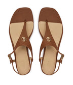Sandalo donna Lauren Ralph Lauren Everley 2 TC 15 in pelle marrone DS26RL11 802982881001