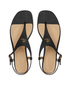 Sandalo donna Lauren Ralph Lauren Everley 2 TC 15 in pelle nero DS26RL12 802982881002