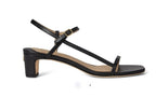 Sandalo Lauren Ralph Lauren Lainee TC 45 in pelle nero DS26RL10 802P00097001