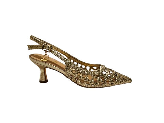 Scarpe donna sandalo Gold&gold oro DS26GG35 GD246