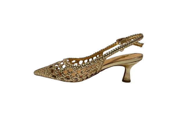 Scarpe donna sandalo Gold&gold oro DS26GG35 GD246