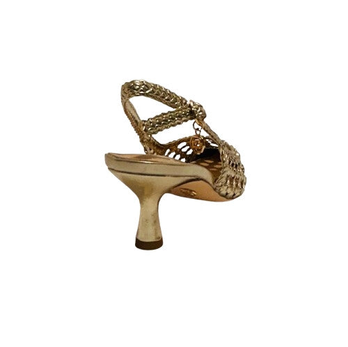 Scarpe donna sandalo Gold&gold oro DS26GG35 GD246