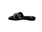 Scarpe donna Gold&gold ciabatta in tessuto colore nero DS26GG37 FL278