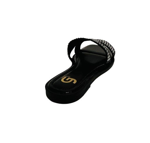 Scarpe donna Gold&gold ciabatta in tessuto colore nero DS26GG37 FL278