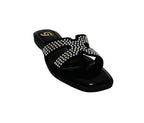 Scarpe donna Gold&gold ciabatta in tessuto colore nero DS26GG37 FL278