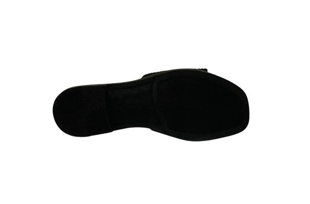 Scarpe donna Gold&gold ciabatta in tessuto colore nero DS26GG37 FL278