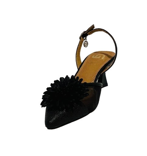 Scarpe donna Gold&gold décolleté tallone aperto tc 60 nero DS26GG43 GP1000