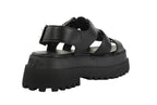 Sandalo donna Buffalo Pluto Fisher black DS26BF04 BN1602334