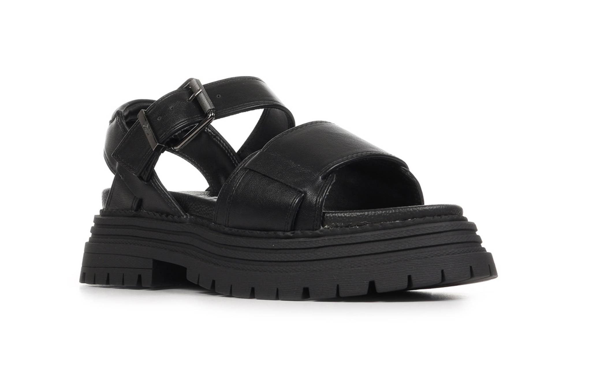 Sandalo donna Buffalo Lennox black DS26BF05 BN1602321