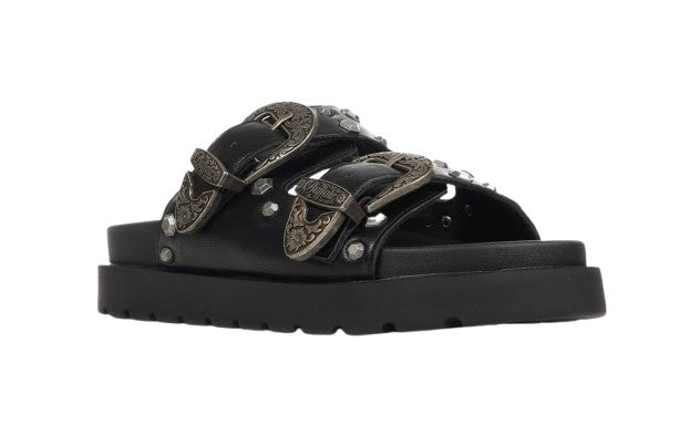 Sandalo donna slippers Buffalo Raya Ari West black DS26BF08 BN1602338
