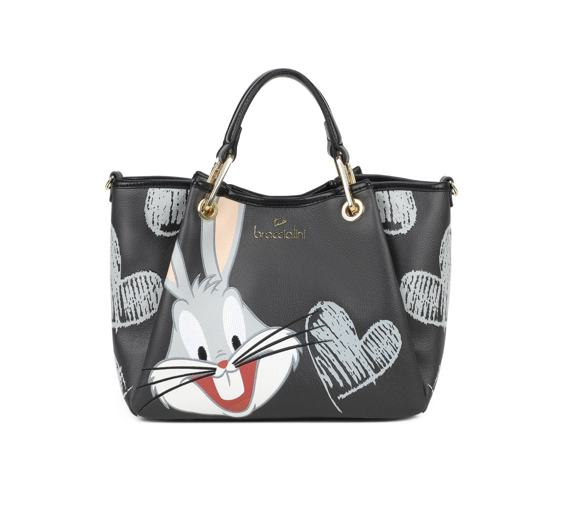 Borsa a mano/tracolla Braccialini Amy Looney tunes multicolore BS26BR14 LT268