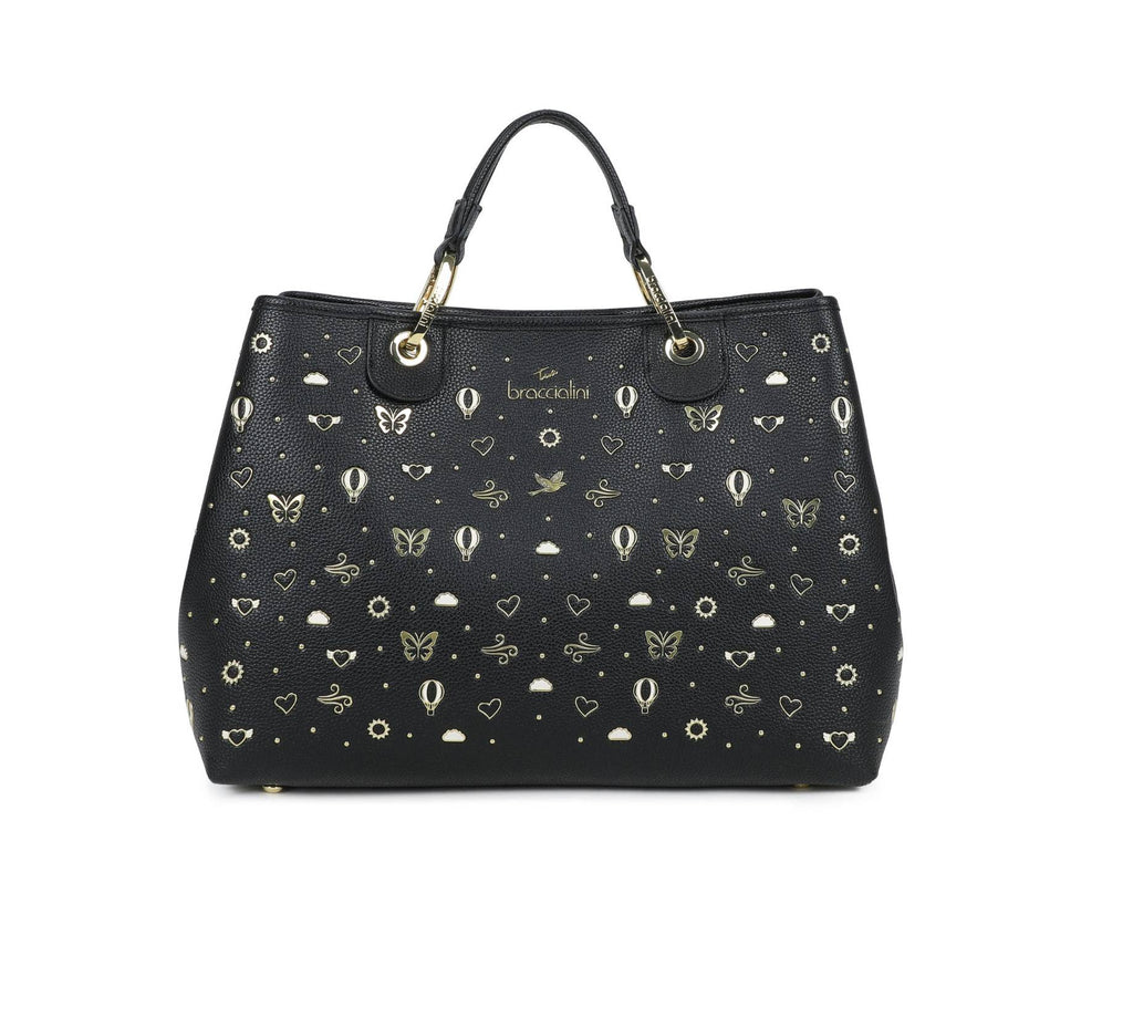 Borsa a mano/ tracolla Braccialini Beth strass nero BS26BR16 B18880