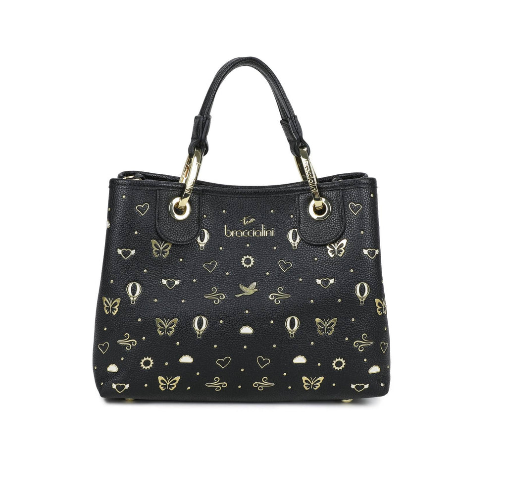 Borsa a mano/ tracolla Braccialini Beth strass nero BS26BR18 B18881