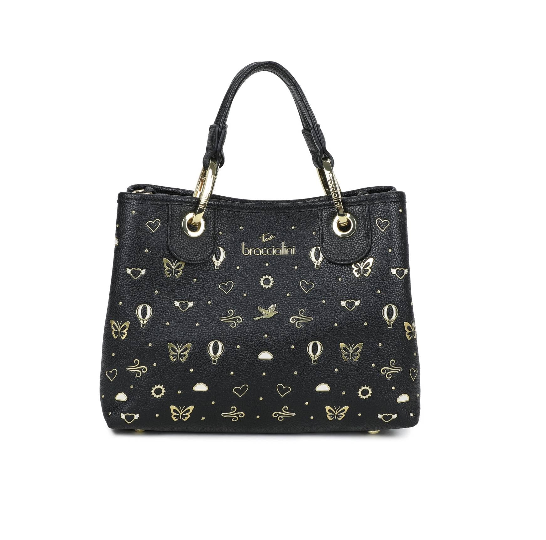 Borsa a mano/ tracolla Braccialini Beth strass nero BS26BR18 B18881