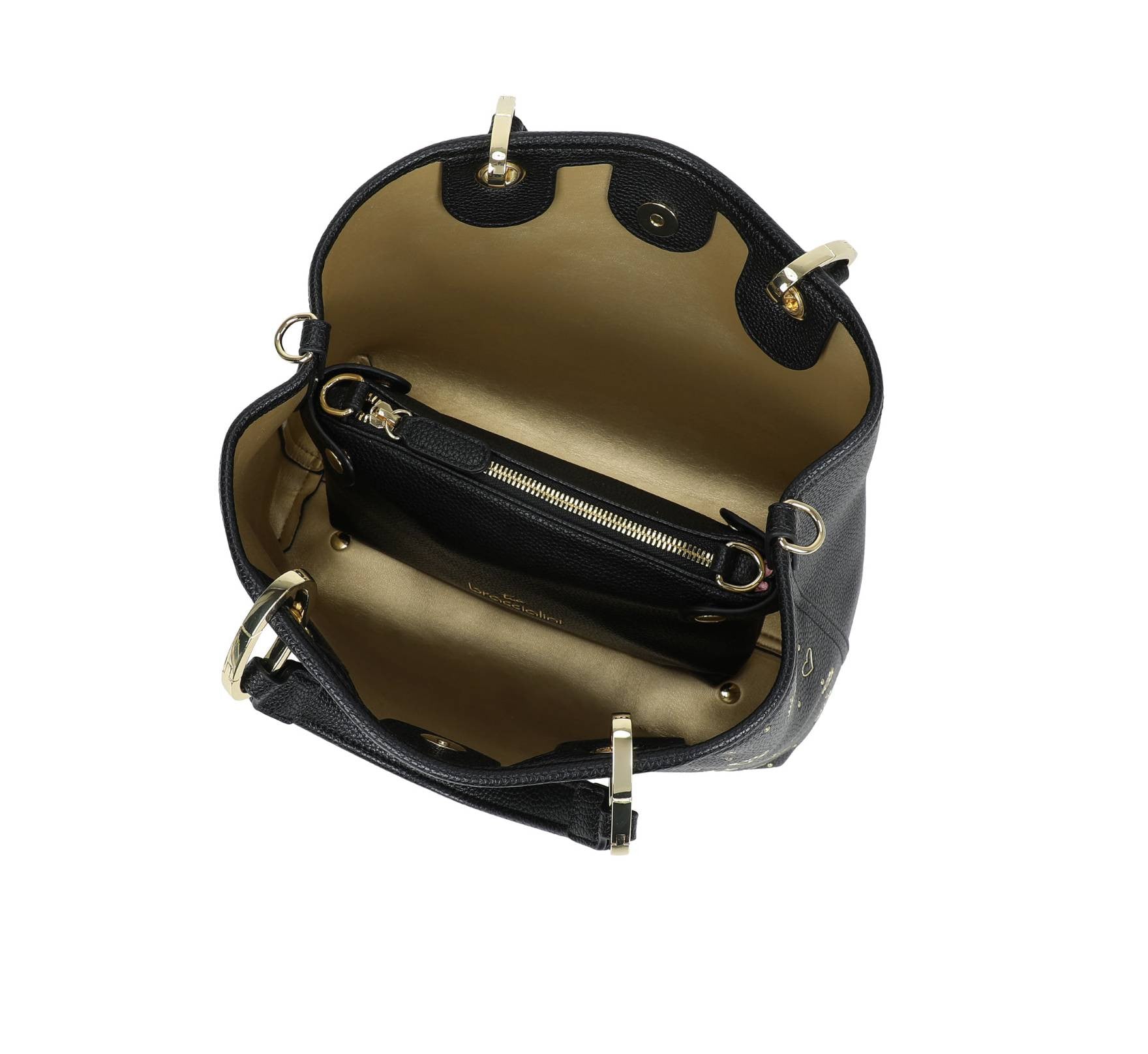 Borsa a mano/ tracolla Braccialini Beth strass nero BS26BR18 B18881