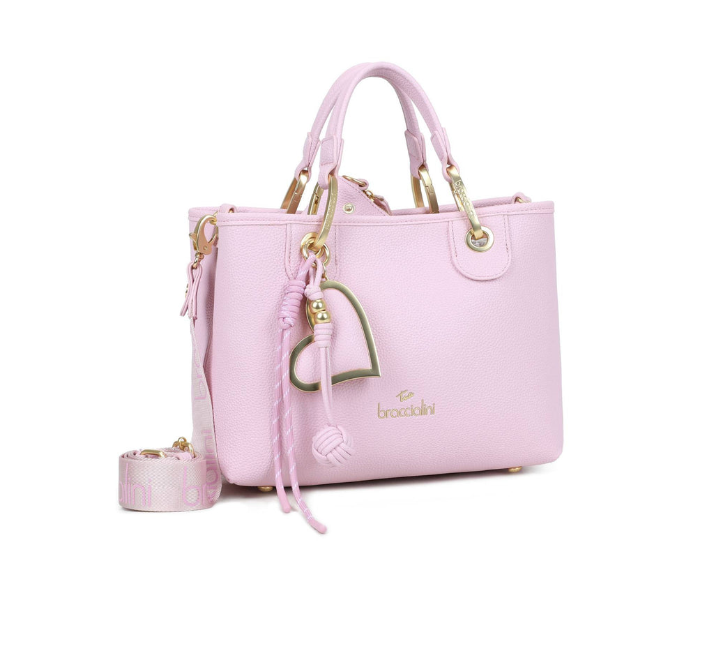 Borsa a mano/tracolla donna Braccialini Beth rosa BS26BR19 B18841