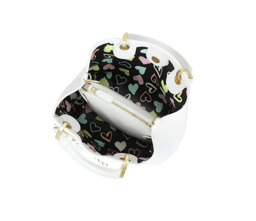 Borsa a mano/tracolla donna Braccialini Beth bianco BS26BR20 B18841