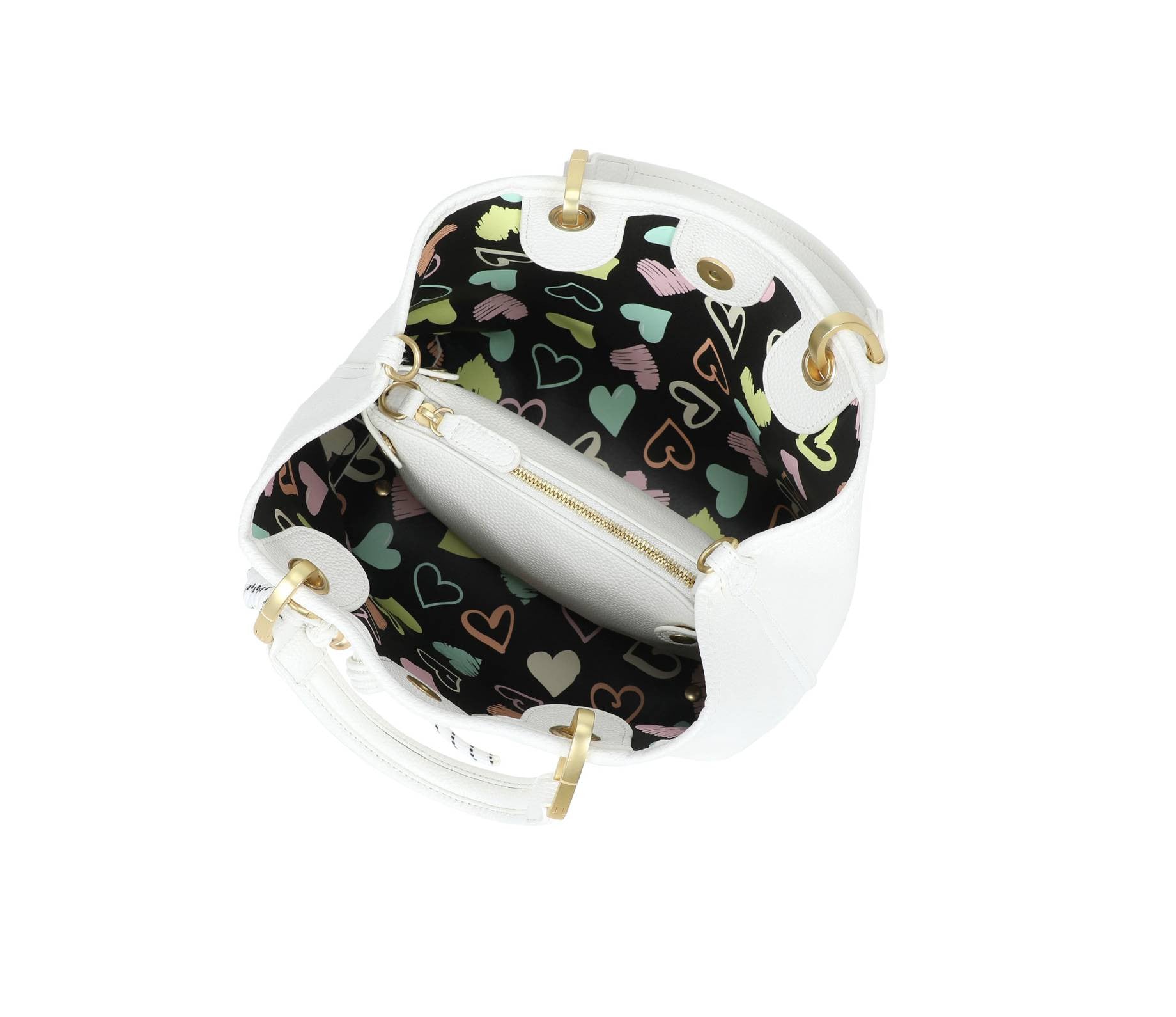 Borsa a mano/tracolla donna Braccialini Beth bianco BS26BR20 B18841