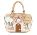 Borsa donna Braccialini a mano/ tracolla Temini pelle multicolore BS26BR13 B19041