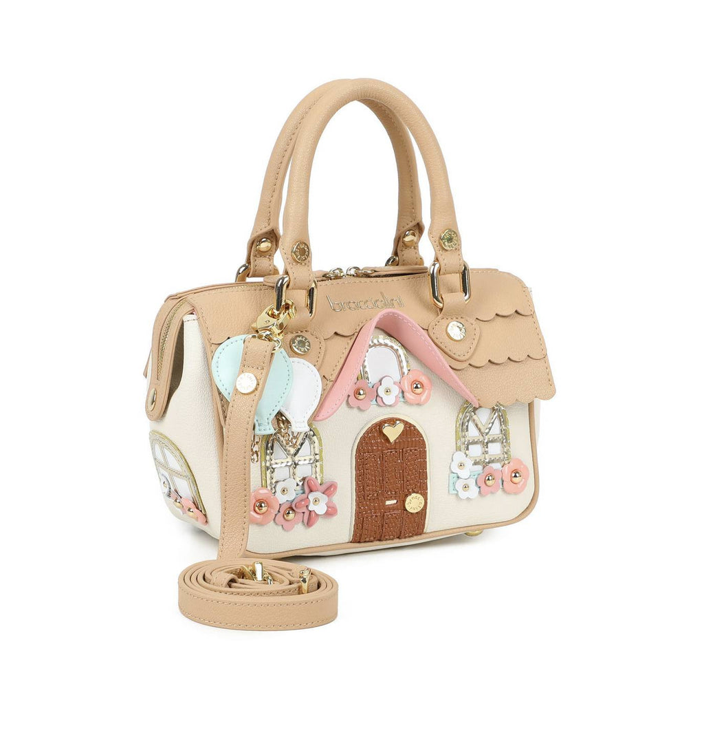 Borsa donna Braccialini a mano/ tracolla Temini pelle multicolore BS26BR13 B19041