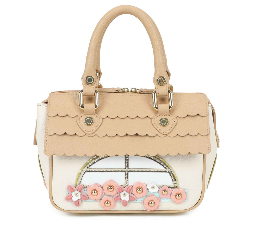 Borsa donna Braccialini a mano/ tracolla Temini pelle multicolore BS26BR13 B19041