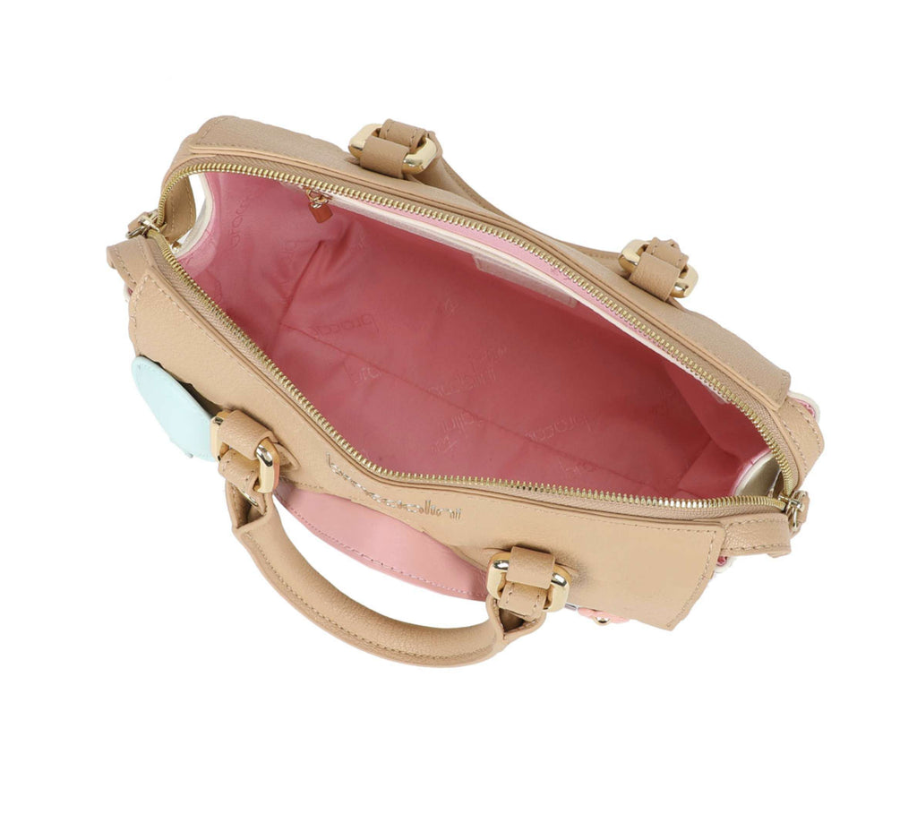 Borsa donna Braccialini a mano/ tracolla Temini pelle multicolore BS26BR13 B19041