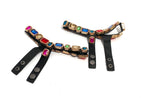 Braccialetti per stivali texani L.A. Water con strass multicolor D21LA06
