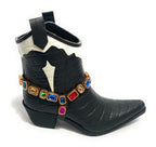 Braccialetti per stivali texani L.A. Water con strass multicolor D21LA06