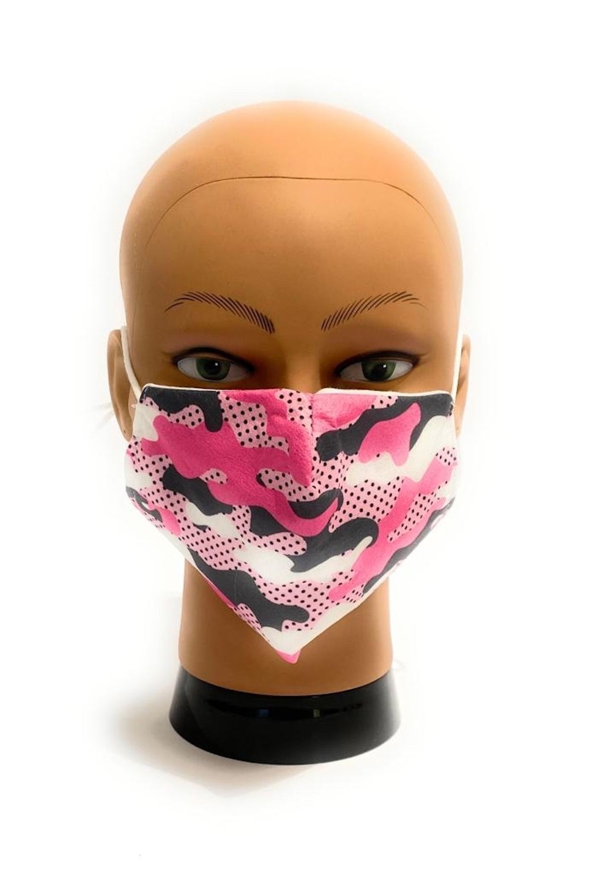 Mascherina facciale lavabile  Elite camu pink protettiva individuale antigoccia ELI49