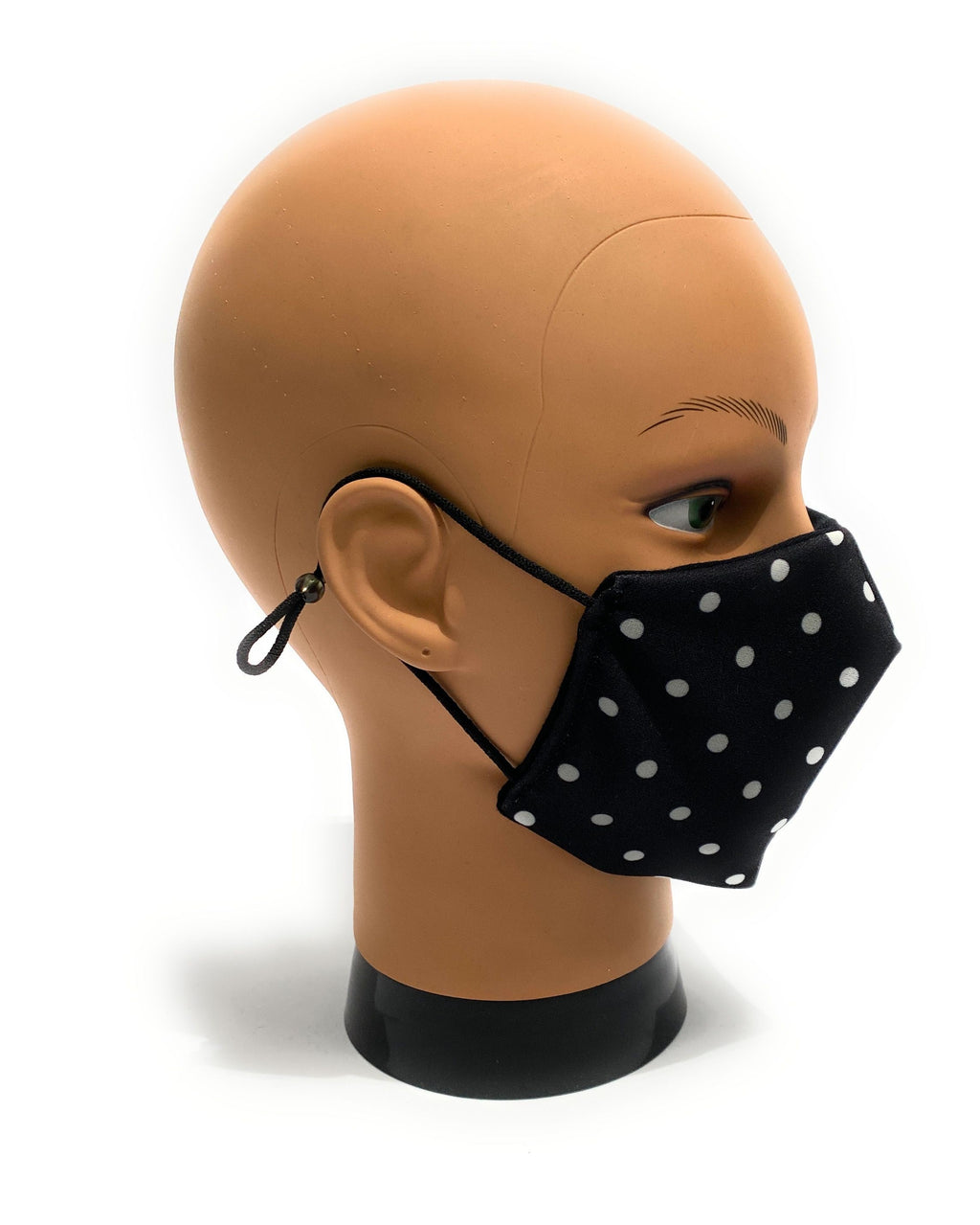 Mascherina facciale lavabile  Elite Pois  protettiva individuale antigoccia ELI67