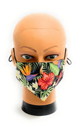 Mascherina facciale lavabile  Elite flower protettiva individuale antigoccia ELI50