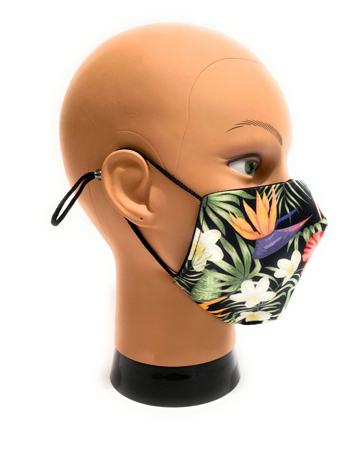 Mascherina facciale lavabile  Elite flower protettiva individuale antigoccia ELI50