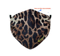Mascherina facciale  e lavabile scarf face Elite  Maculata con filtro