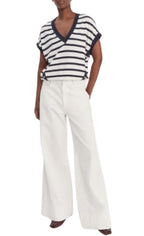 Felpa chiusa donna Liu Jo white milk/blue ES26LJ07 TA6084 J3867 C3882