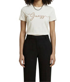 T-shirt donna Guess Circe dove white ES26GU51 V6GI01K2962 G1O6