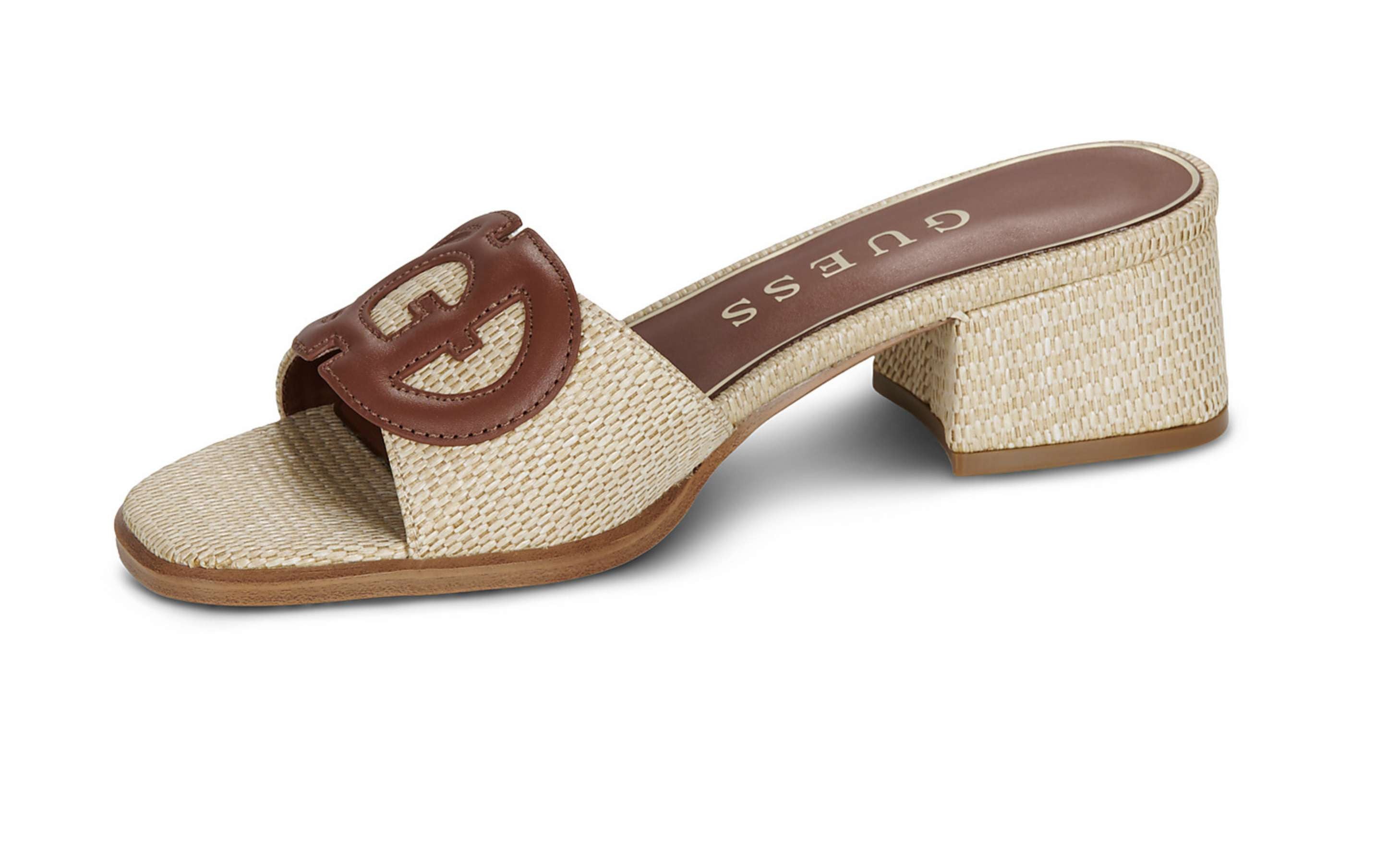Sandalo Guess mule Cerinna in rafia natural DS26GU51 FLJCN2ELE03