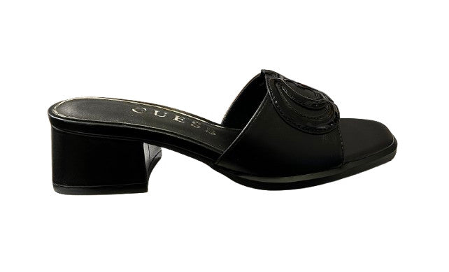 Sandalo donna Guess Cerinna in pelle black DS26GU49 FLJCNNLEP03