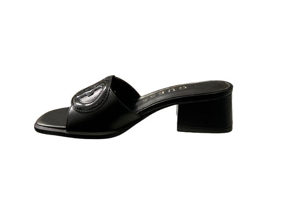 Sandalo donna Guess Cerinna in pelle black DS26GU49 FLJCNNLEP03