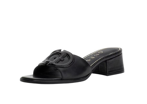 Sandalo donna Guess Cerinna in pelle black DS26GU49 FLJCNNLEP03