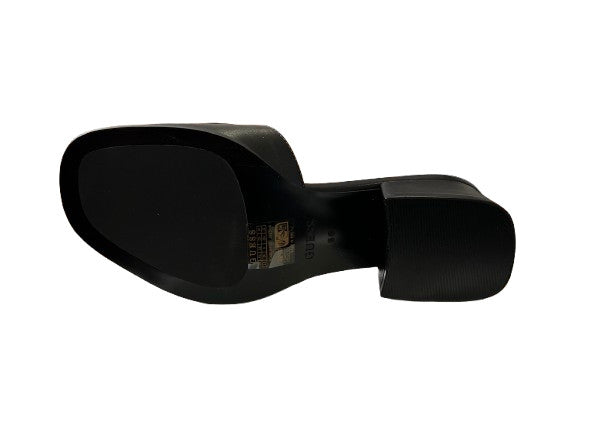Sandalo donna Guess Cerinna in pelle black DS26GU49 FLJCNNLEP03