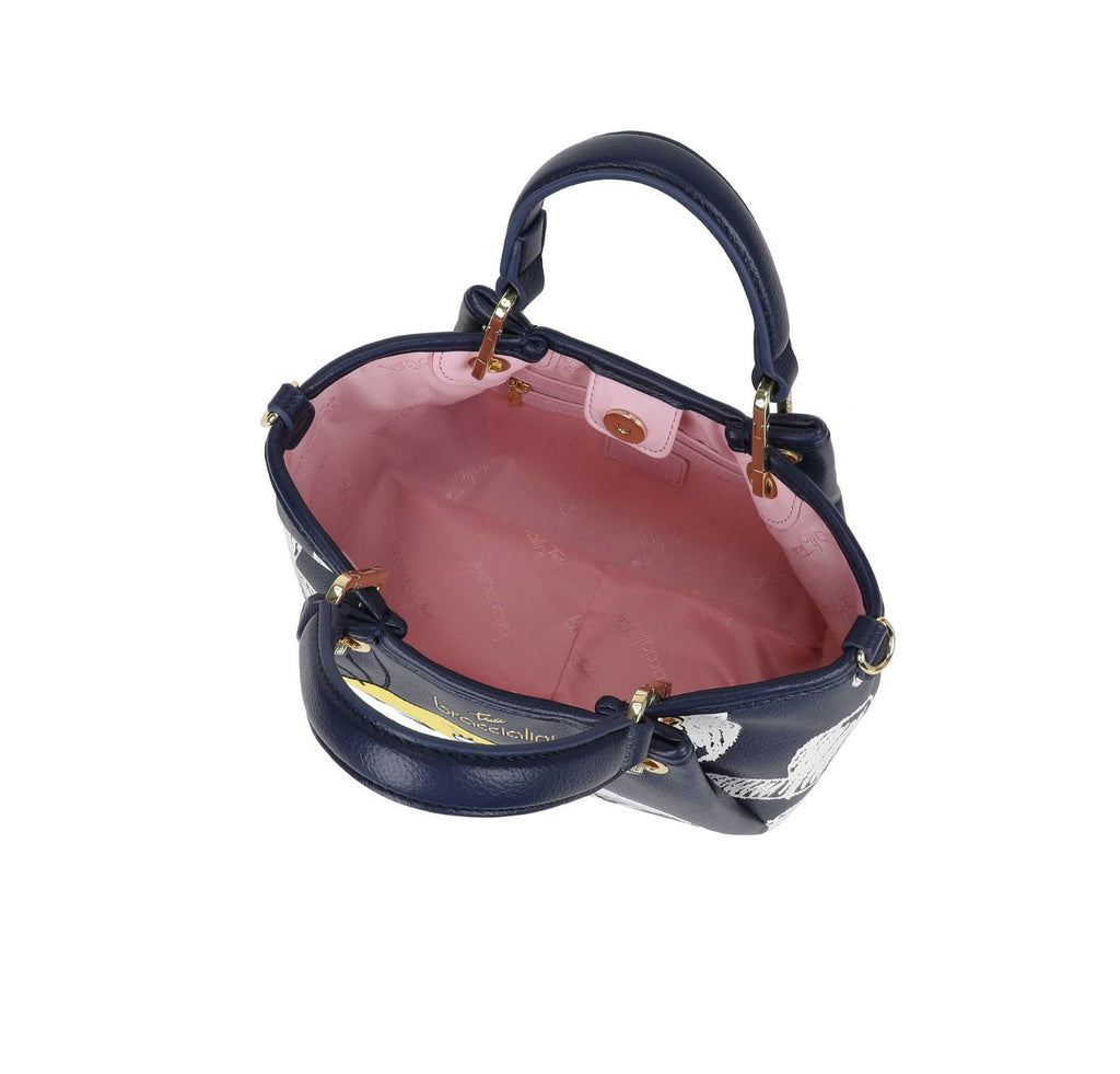 Borsa a mano/tracolla Braccialini Amy Looney tunes blu BS26BR27 LT265