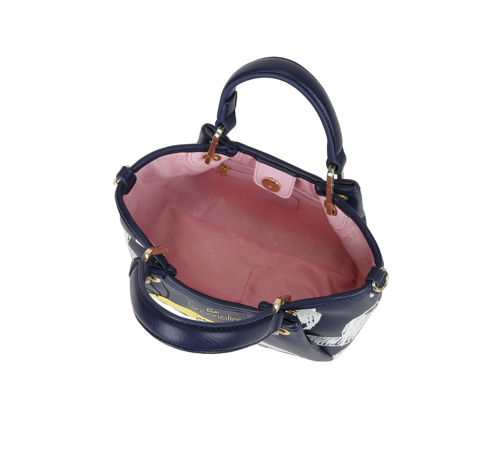 Borsa a mano/tracolla Braccialini Amy Looney tunes blu BS26BR27 LT265