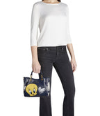 Borsa a mano/tracolla Braccialini Amy Looney tunes blu BS26BR27 LT265